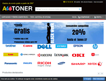 Tablet Screenshot of a4toner.com